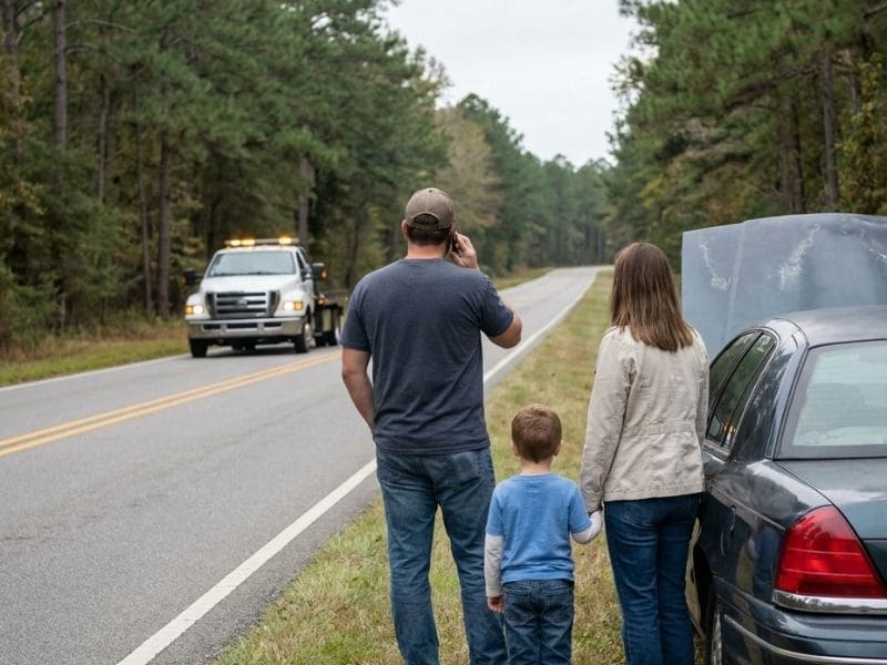 What Safety Tips Should You Follow While Waiting For A Tow Truck?